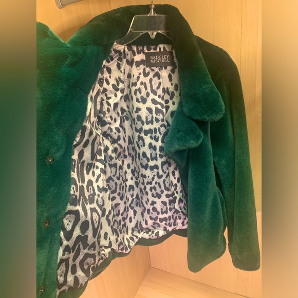 Gorgeous Jade Green Faux Fur - Picture 2 of 7